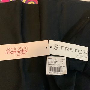 Maternity black pants
